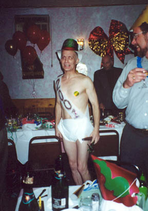 Jim as Harold Joy in 'Murder at Greystone Manor,' New Year's 2001, the New Millenium Baby! (AZ)